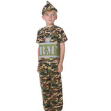 Childrens Army Costume