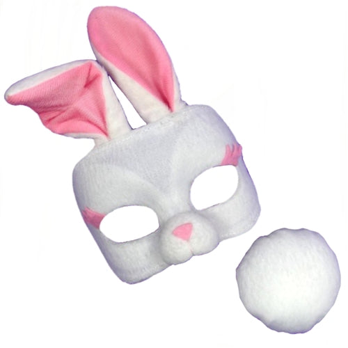 rabbit bunny easter mask and tail animals