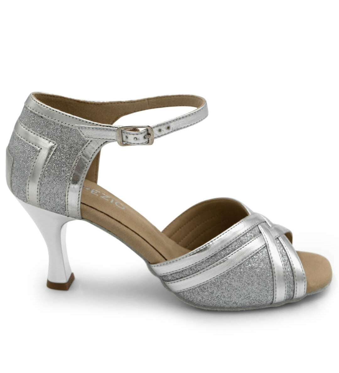 Elisa 2.5" Ballroom Shoe silver capezio
