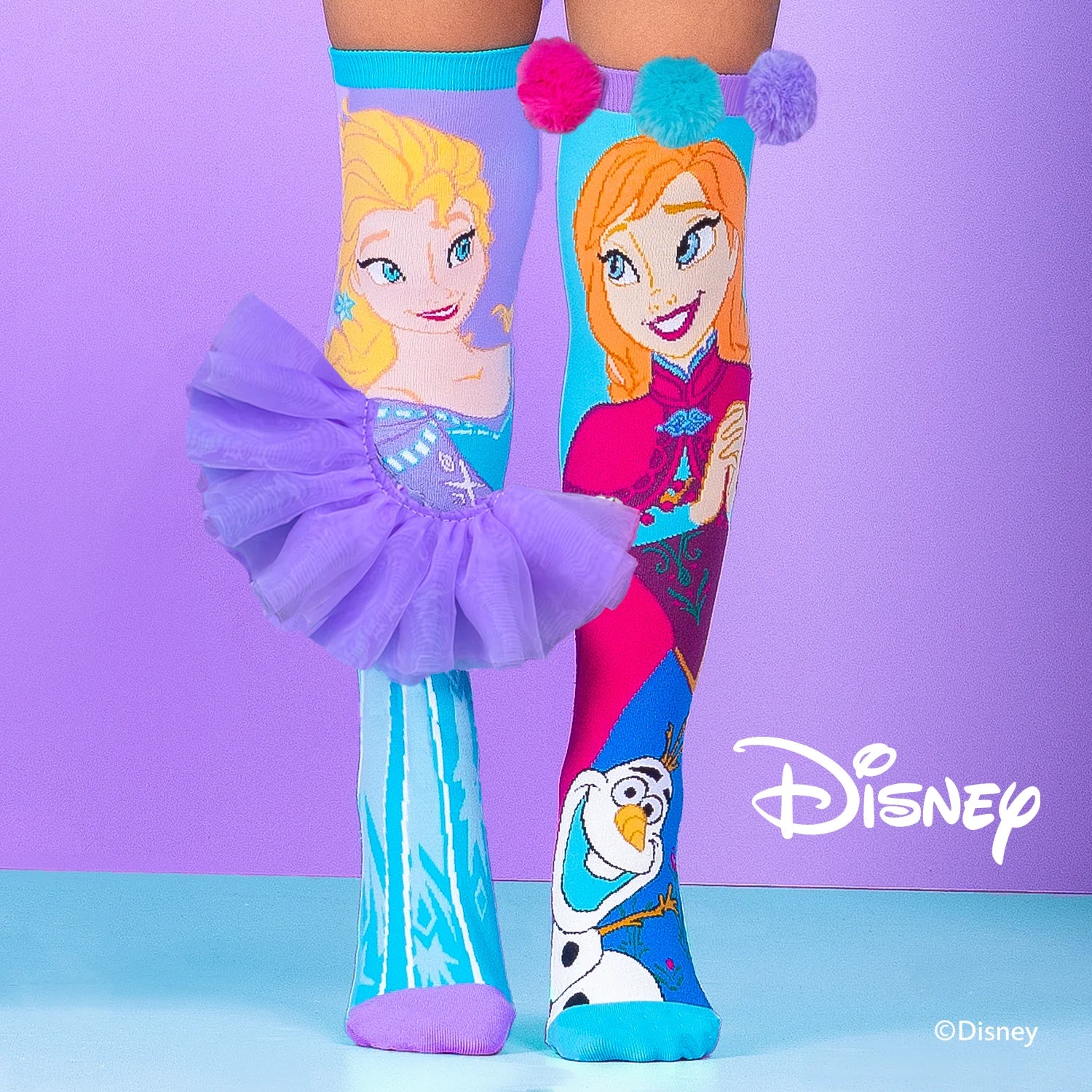 ELSA & ANNA SOCKS disney madmia