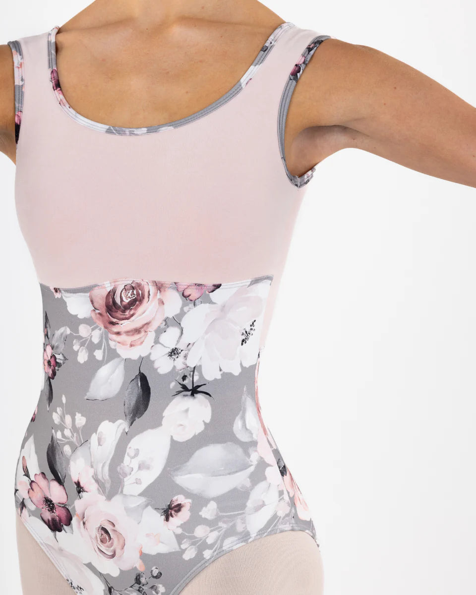 Elsa Leotard Bouquet Print Claudia dean world dancewear