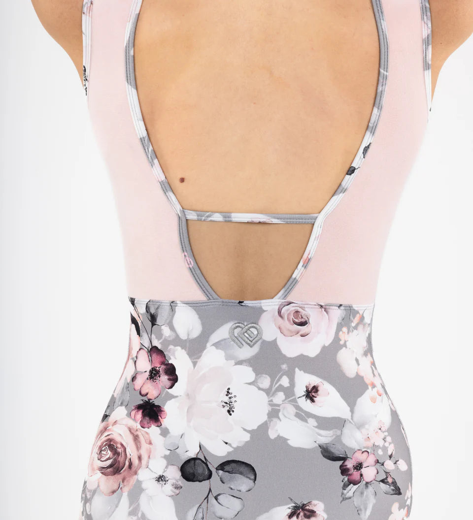 Elsa Leotard Bouquet Print Claudia dean world dancewear