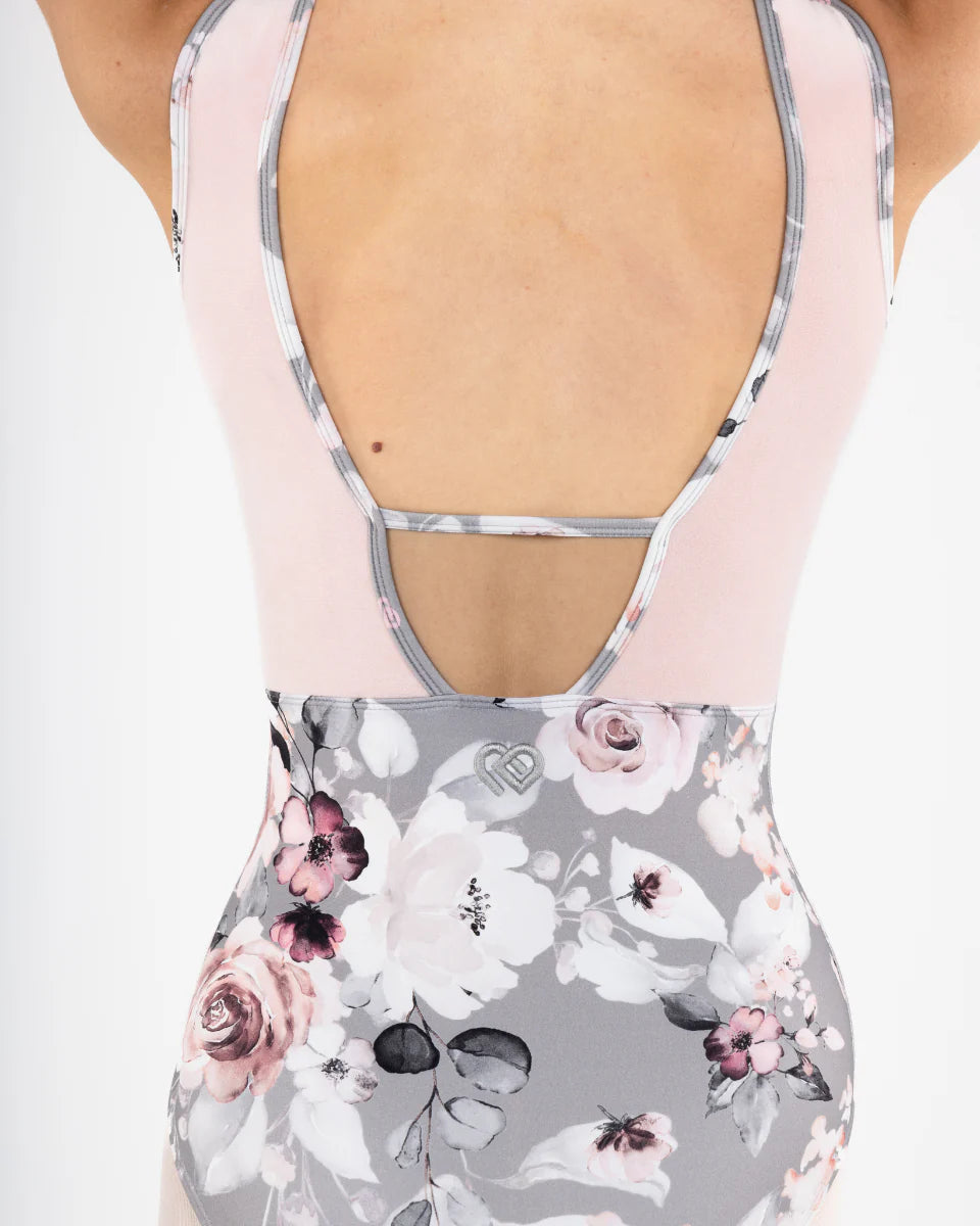 Elsa Leotard Bouquet Print Claudia dean world dancewear