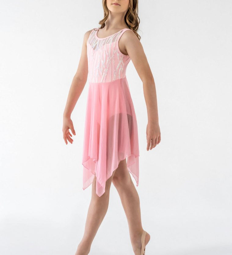 Elsie Lyrical Dress Pink Dance Costume