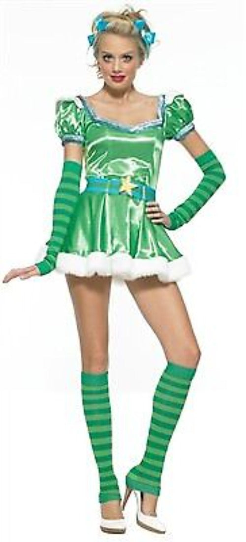 emerald girl costume wicked st patricks day irish emerald city munchkin