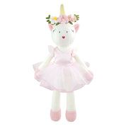 Eunice the Unicorn Pink Dress plush toy