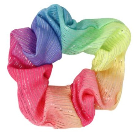 Rainbow Scrunchie