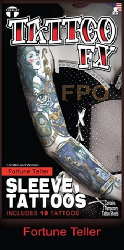 FX Tinsley Sleeve Tattoo - Fortune Teller