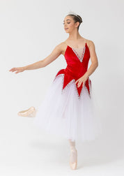 velvet romantic tutu embellished skirt