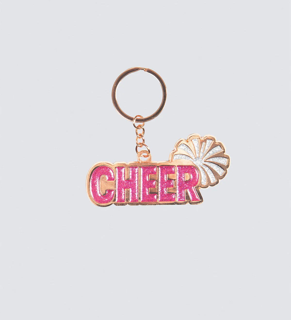 cheer cheerleading keyring cheerleader