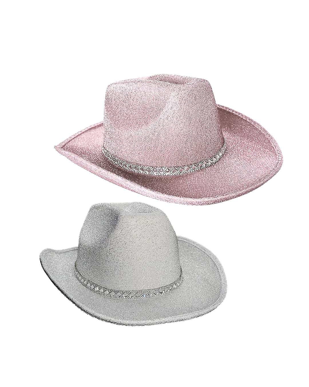 glitter sparkle cowboy hat