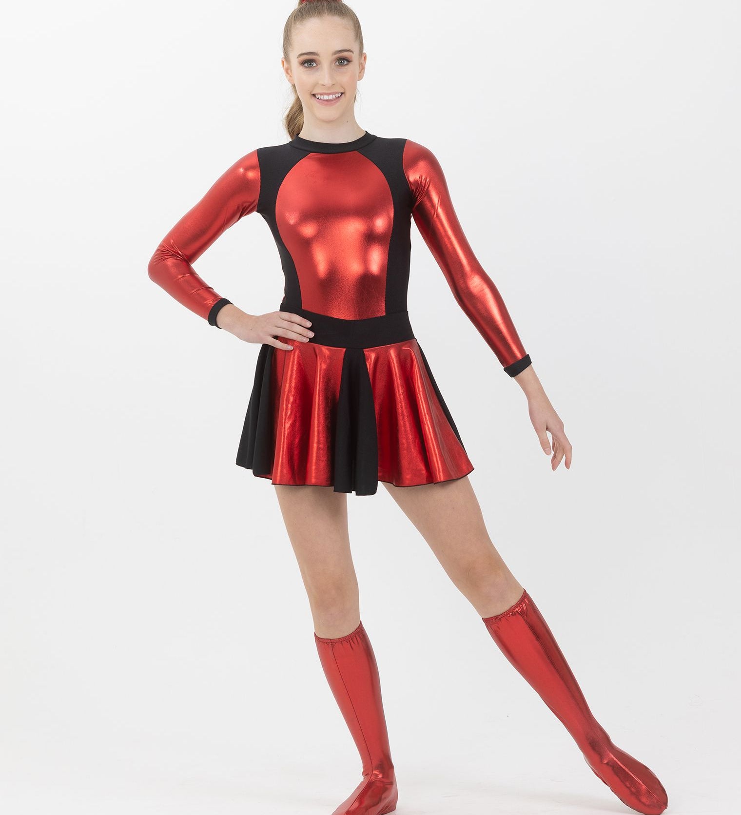 Metallic Cheer Skirt