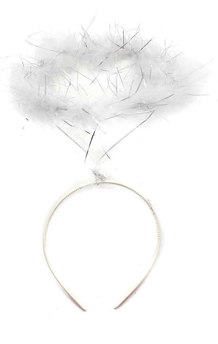 halo angel feather sparkle fluffy halloween horror religious religion christmas fallen 