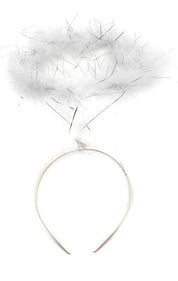 halo angel feather sparkle fluffy halloween horror religious religion christmas fallen 