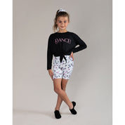 lola long sleeve tee dance top