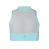 Kity Zip Crop Top - Mystique Mint