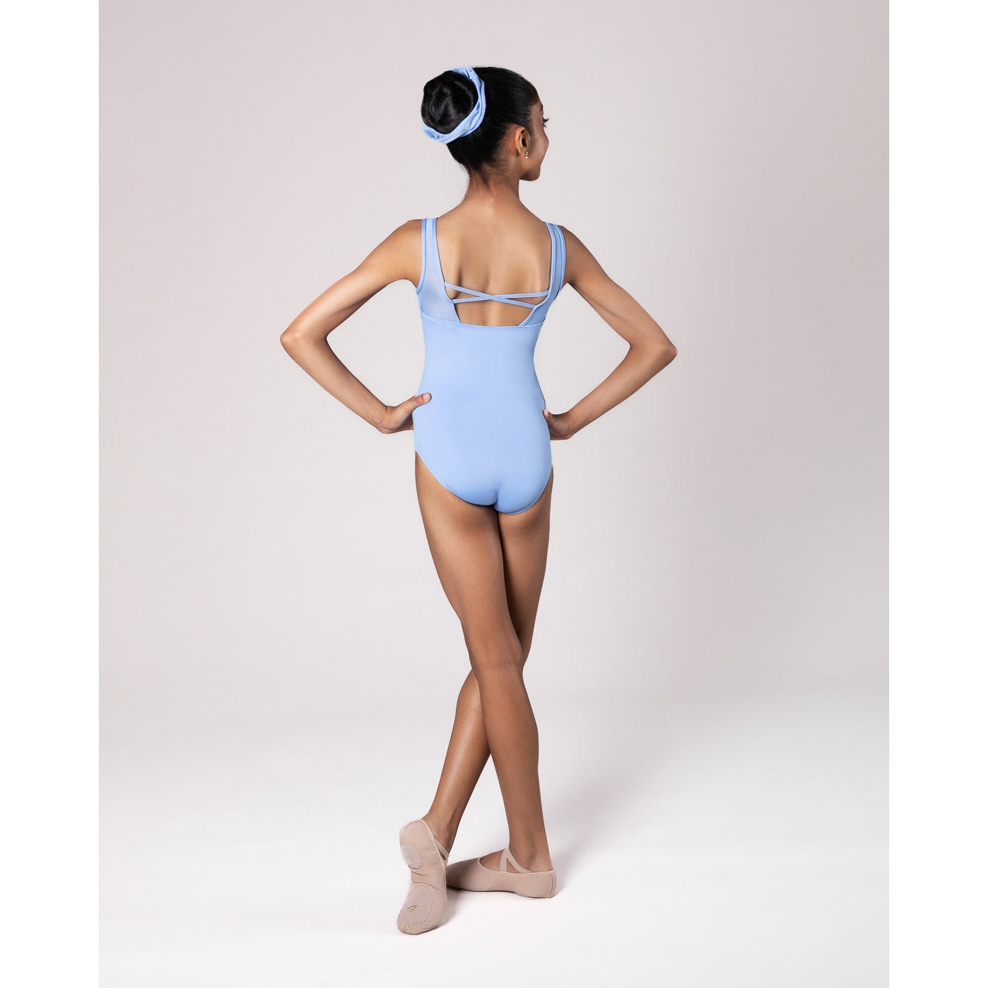 energetiks blue illusion leotard alaina