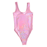 Iridescent Leotard - Pink