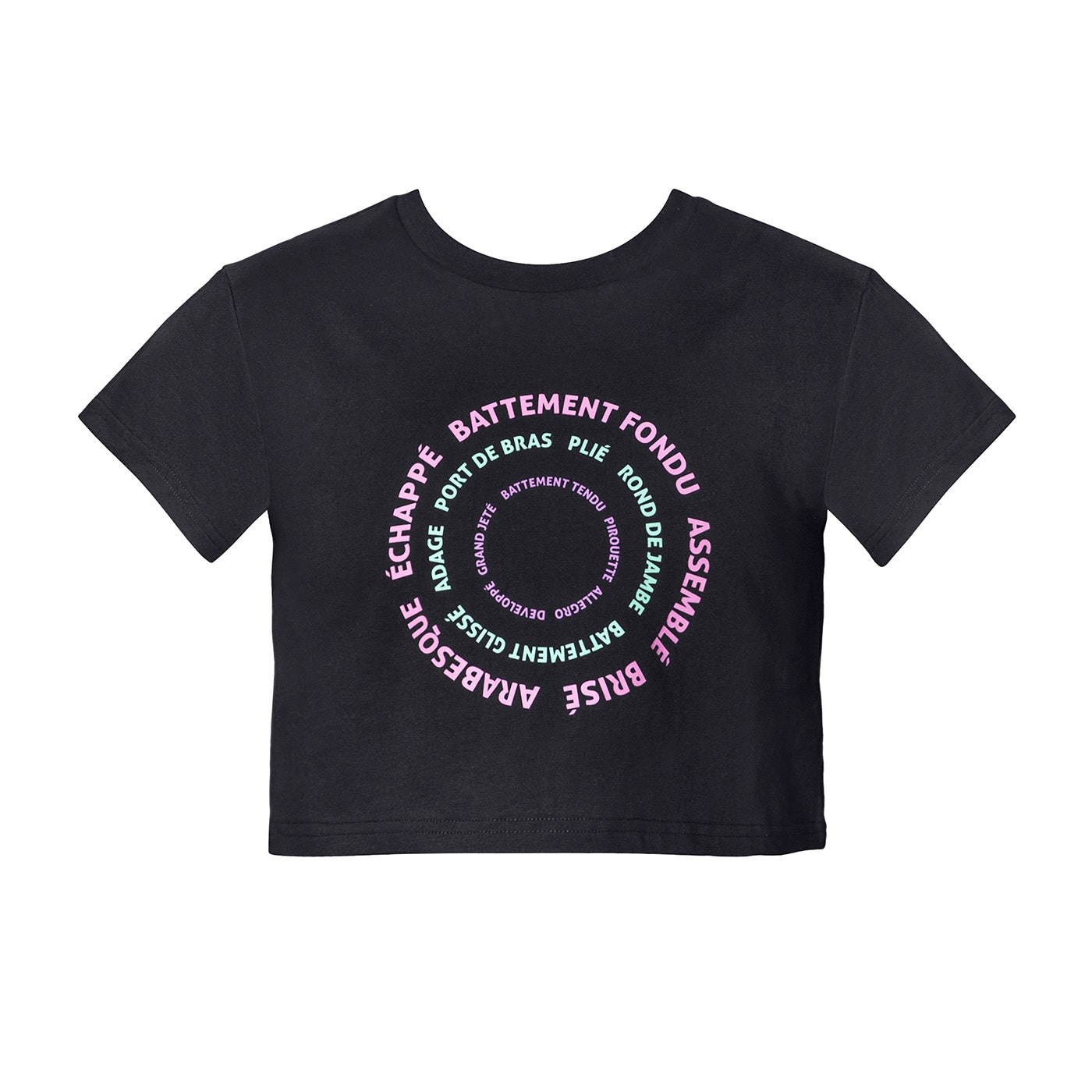 energetiks dance cropped tee 