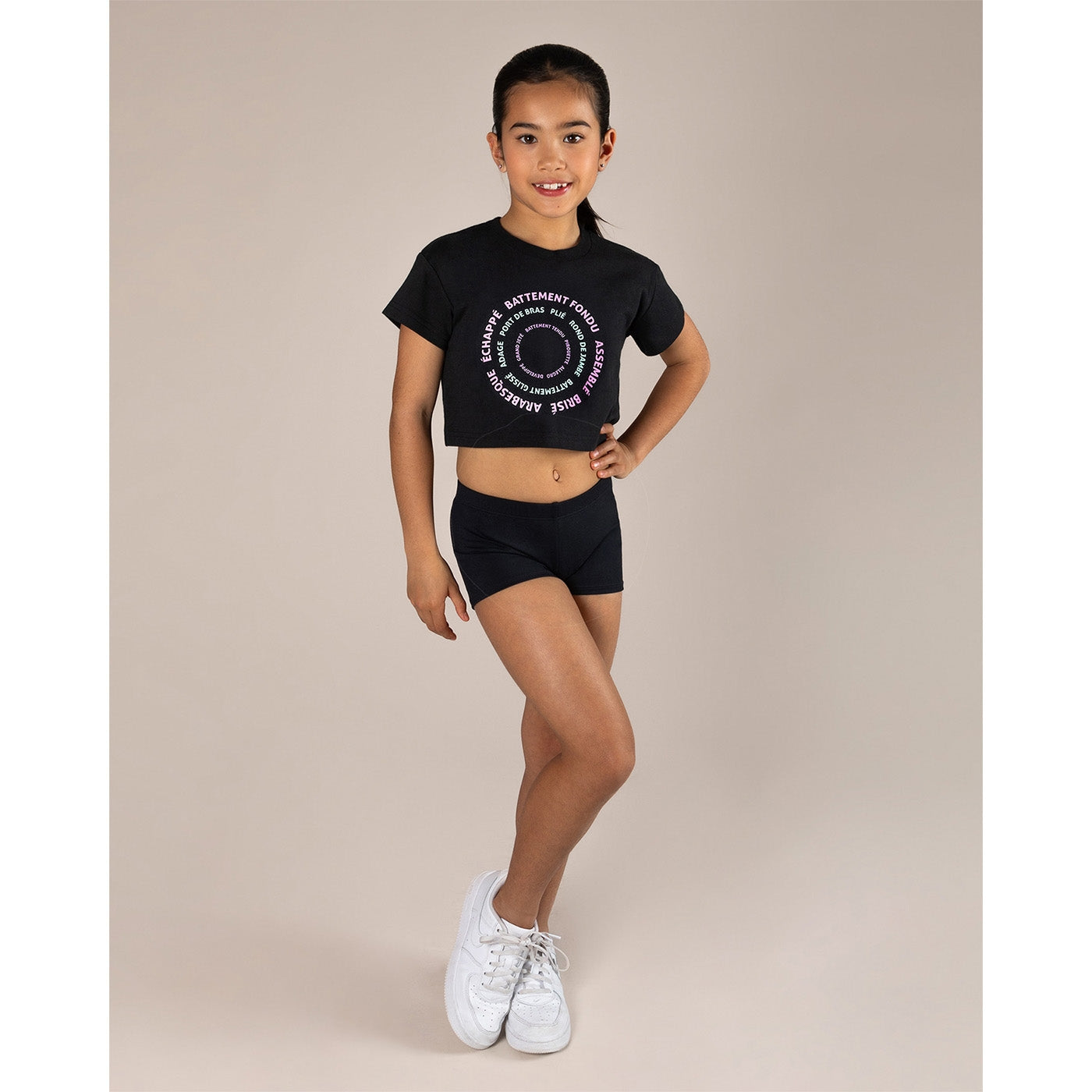 energetiks dance cropped tee