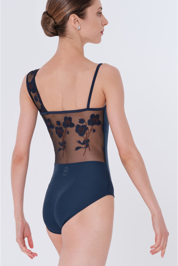 Ixora Leotard - Navy