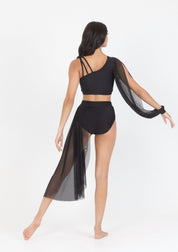mesh lyrical costume dancewear