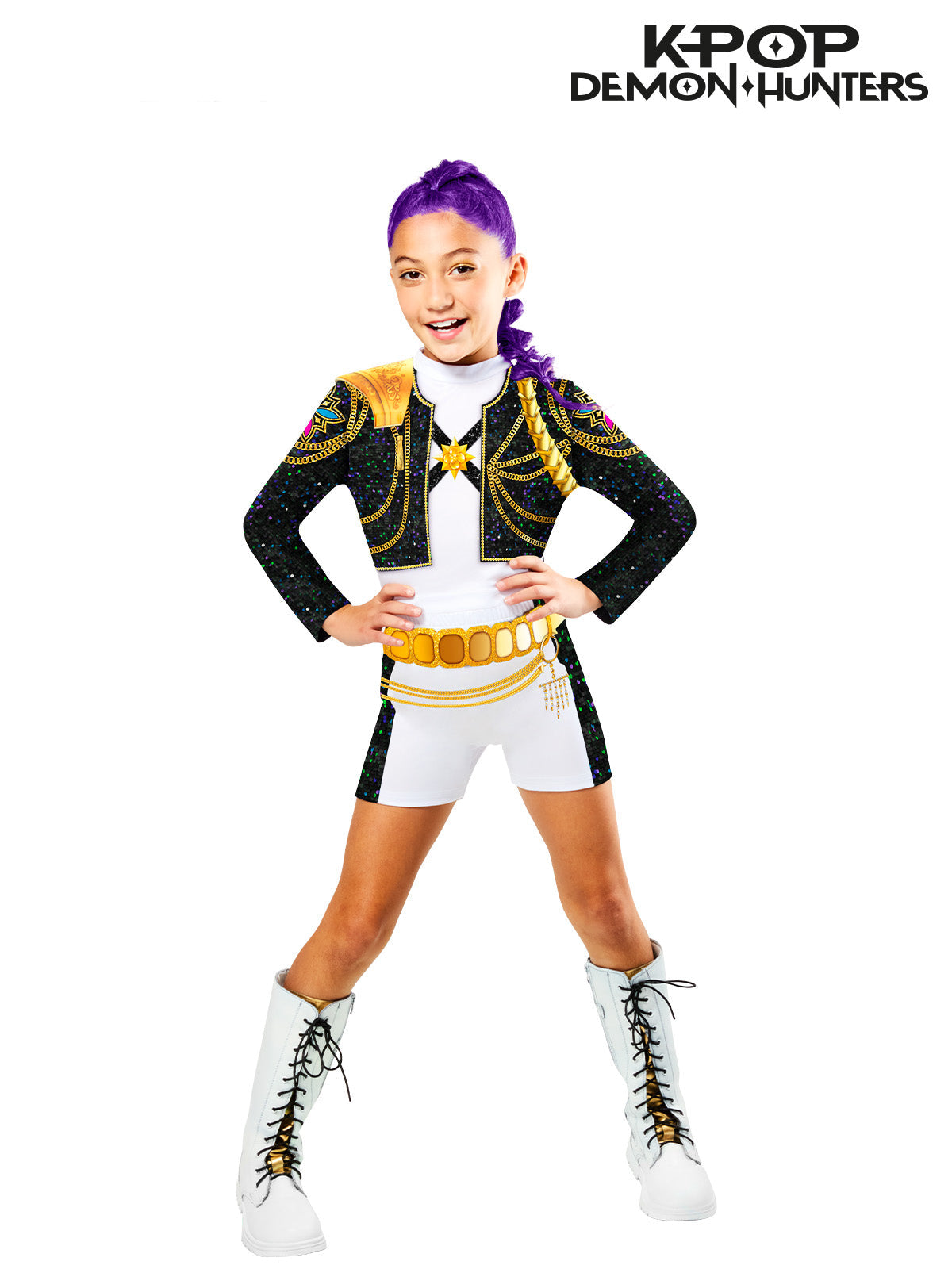 k-pop demon hunters netflix costume kids dress up rumi 