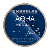 kryolan metallic aquacolor face body paint shimmer glam bridal theatre character stage film tv makeup artist professional 