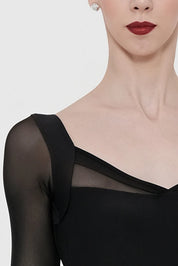 Lavande Long Sleeve Leotard