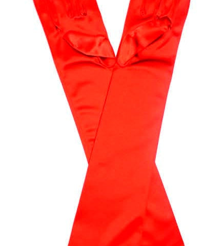 gloves 1920s flapper charleston evening formal character  vintage retro prom 1980s red riding hood witch wicked halloween horror vampire