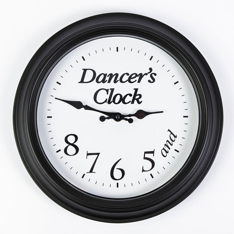 Dancers Clock | Black