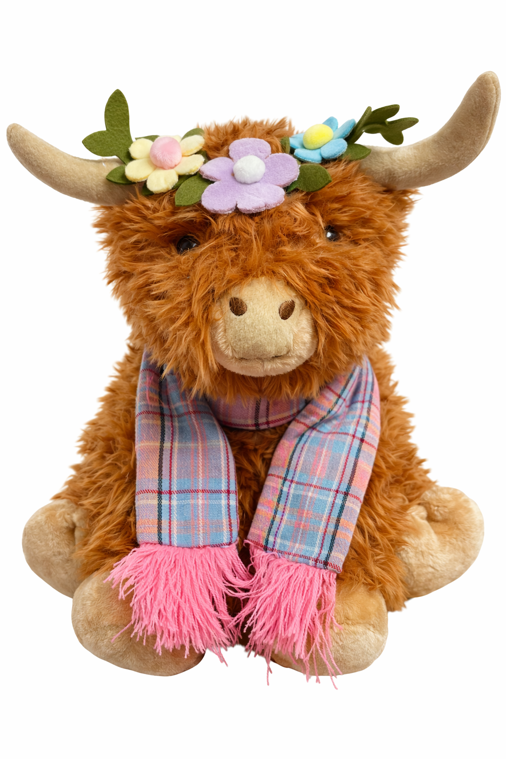 Harriet the highland cow plush toy 25cm