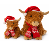 Hamish the Highland Cow Christmas - 25cm