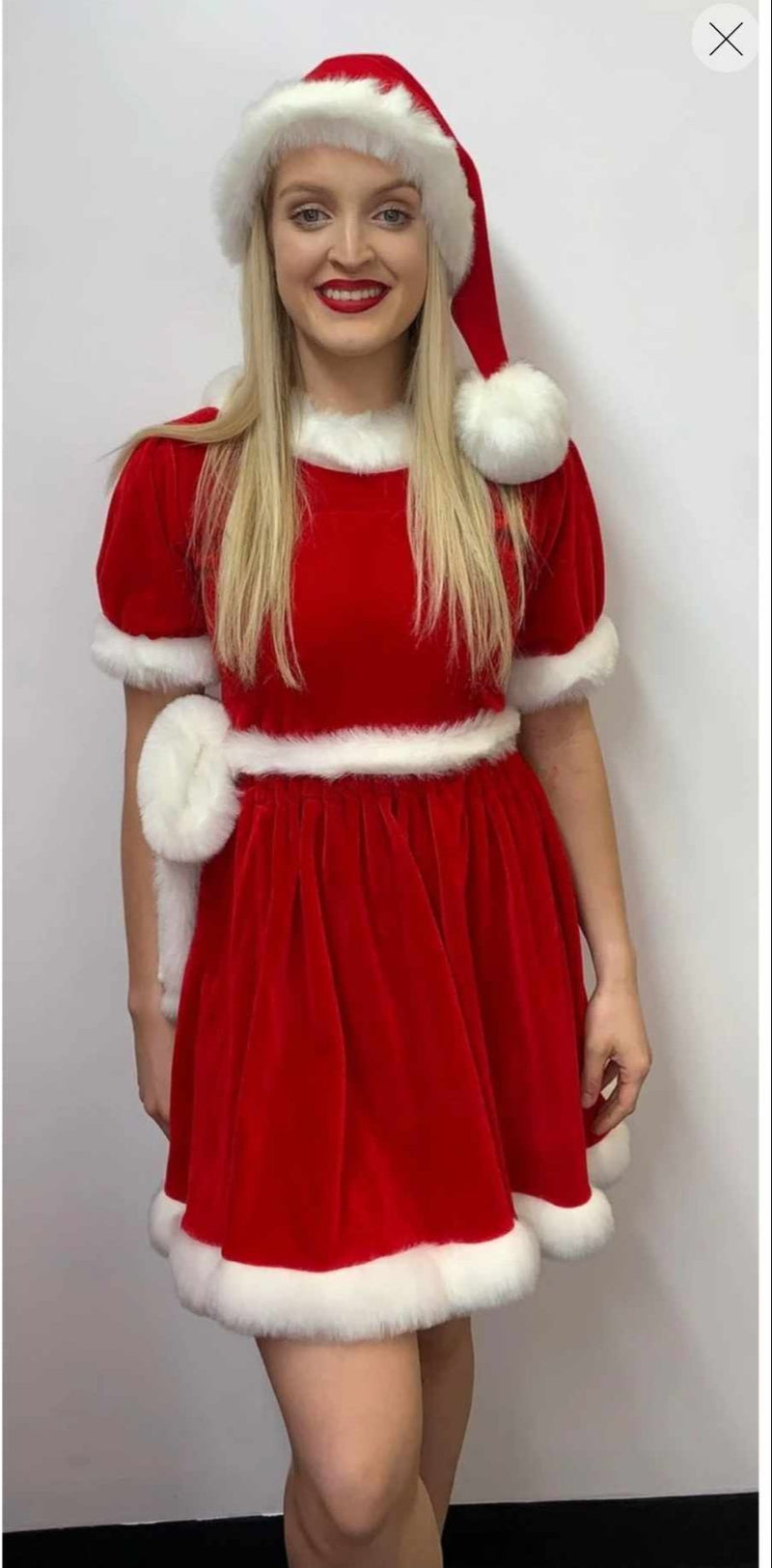 santa claus mrs claus santas helper christmas xmas ex-hire costume