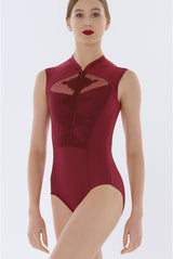 Megara Leotard - Burgundy