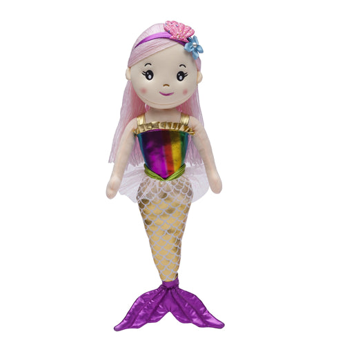 mermaid plush doll
