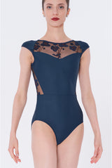Muscari Leotard - Navy