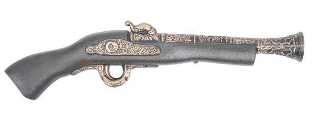 Pirate Pistol - Brown/Gold 42cm