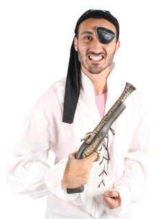Pirate Pistol - Brown/Gold 42cm