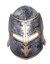 Knight Helmet - Gold Trim