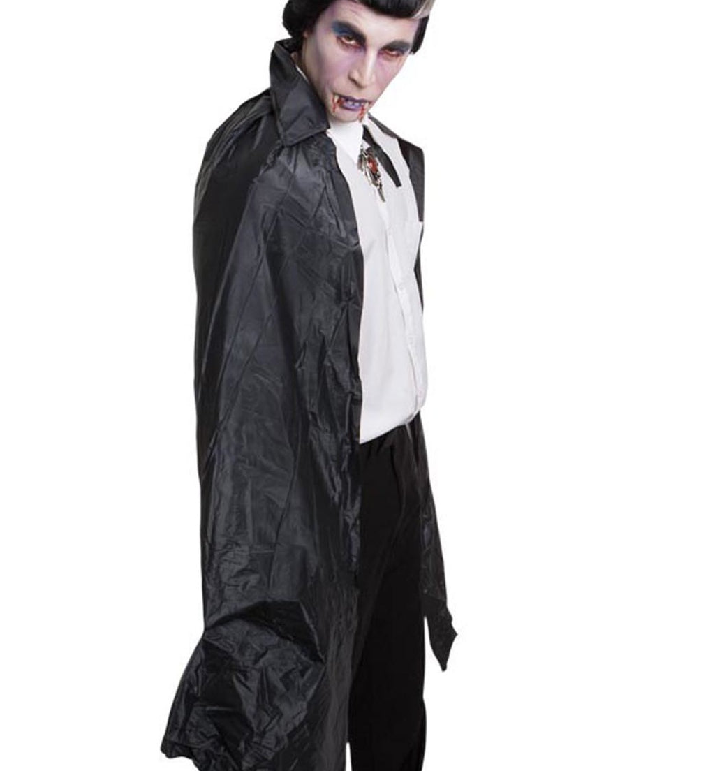 ECONOMY BLACK CAPE HALLOWEEN DRACULA WITCH 