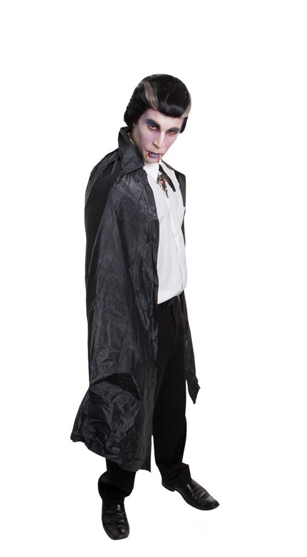 ECONOMY BLACK CAPE HALLOWEEN DRACULA WITCH 