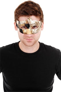 Tivoli Warrior Metallic Eye Mask