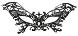 Serena Lace Eye Mask Black with Diamantes