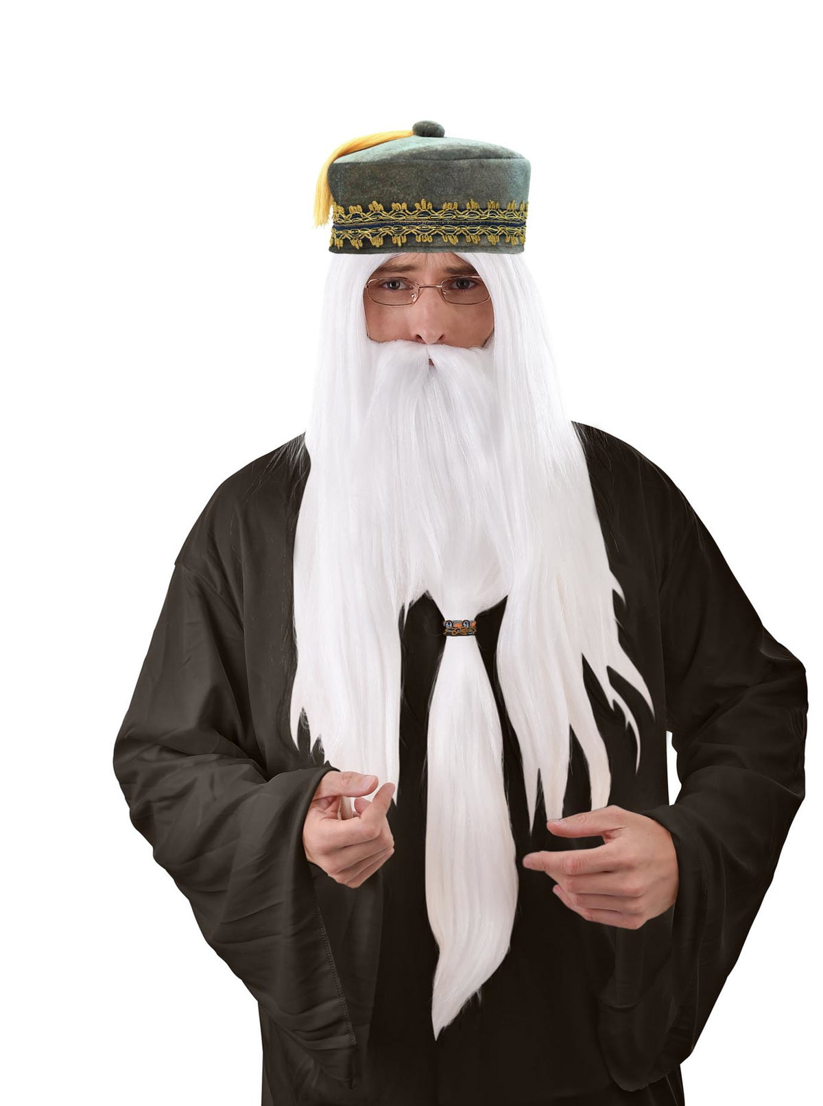 wig wizard magician dumbledore harry potter wigs 