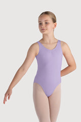 Overture Odetta Sleeveless Pleat Girls Leotard