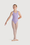 Overture Odetta Sleeveless Pleat Girls Leotard