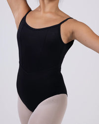 Odile Noir Leotard Black Claudia Dean