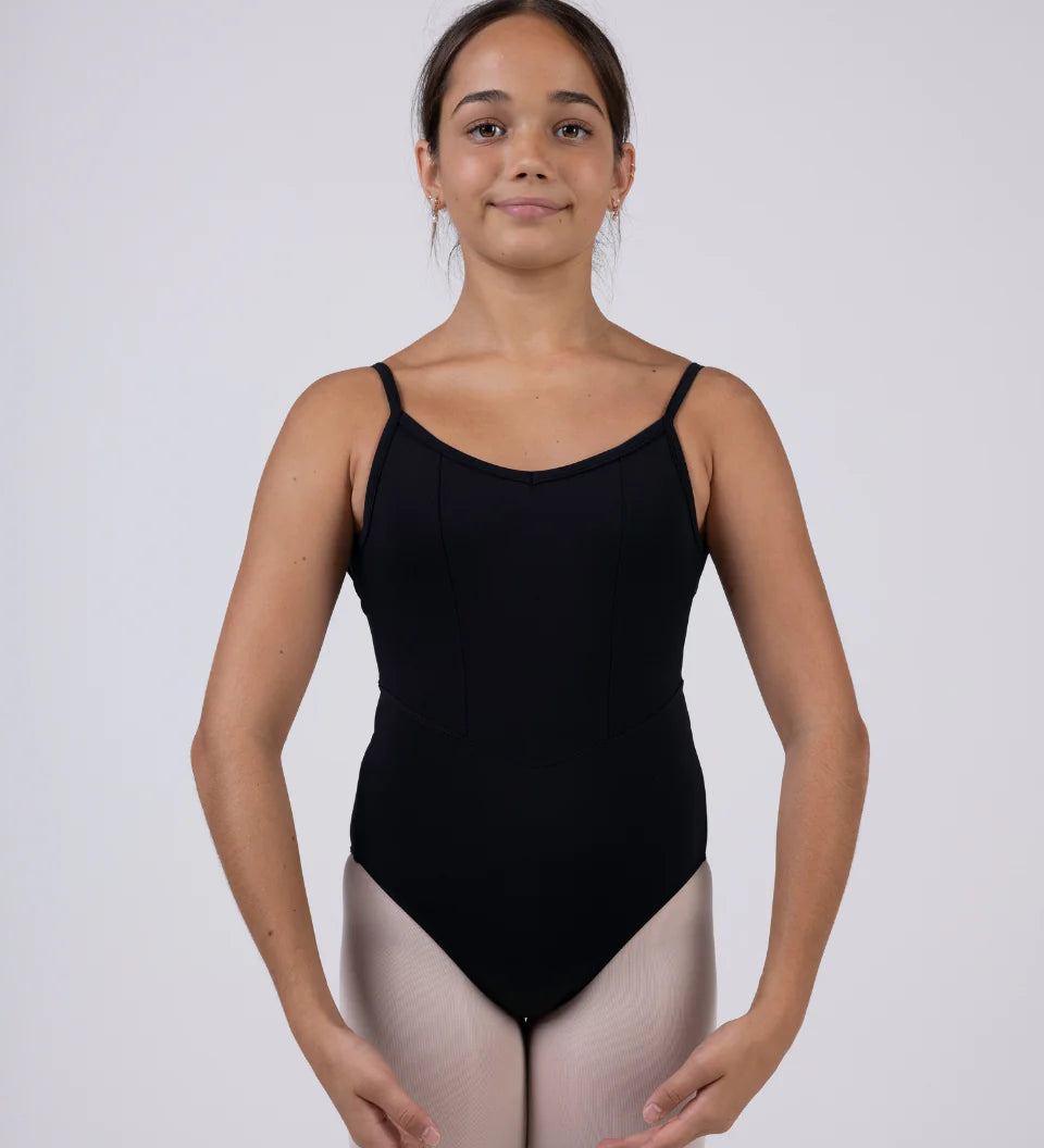 Odile Noir Leotard Black Claudia Dean