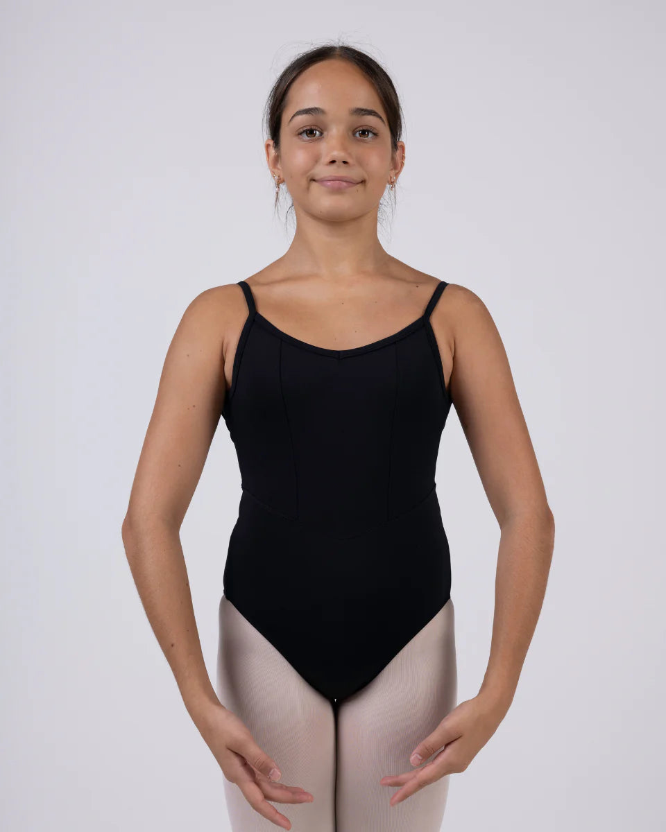 Odile Noir Leotard Black Claudia Dean